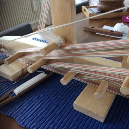 inkle loom setup